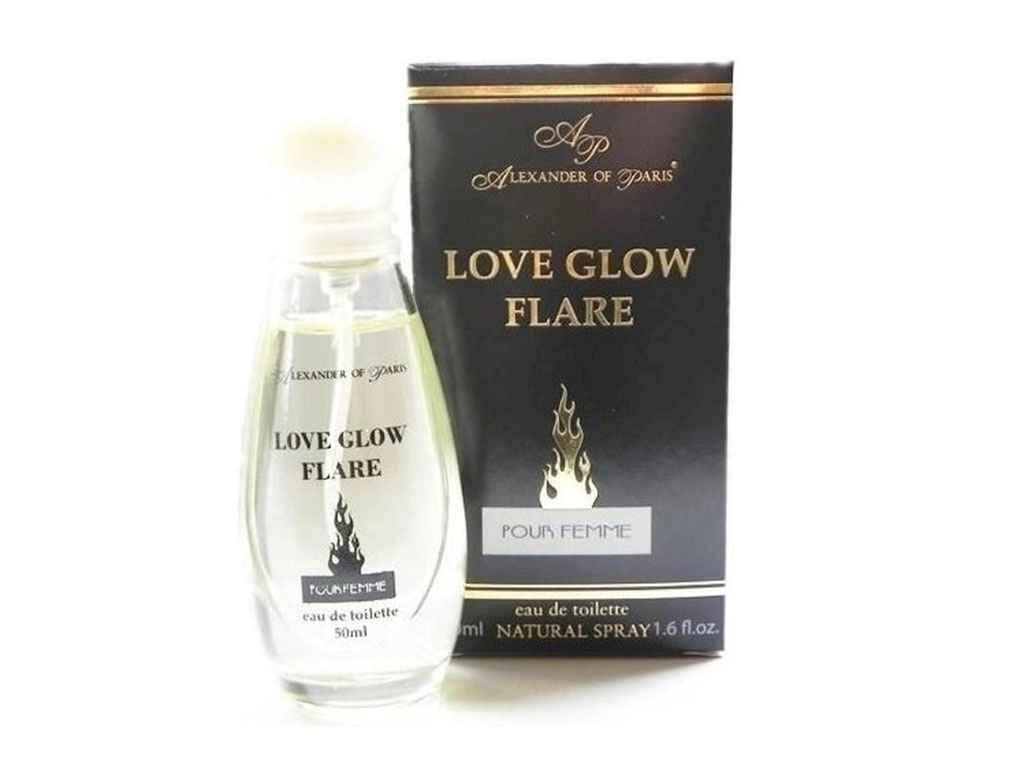 Туалетна вода жін. LOVE GLOW FLARE (50мл.) ТМ AOP від компанії Фортеця - фото 1