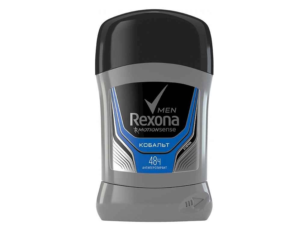 Твердий дезодорант чол. 50 мл Кобальт ТМ REXONA від компанії Фортеця - фото 1