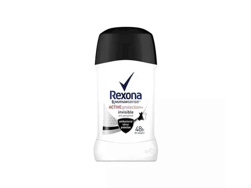 Твердий дезодорант жін 40мл ACTIVE protectionInvisible ТМ REXONA від компанії Фортеця - фото 1