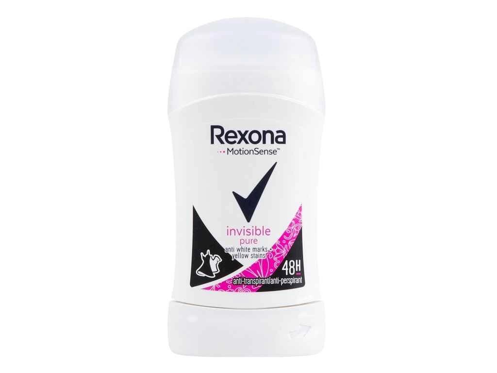 Твердий дезодорант жіночий 40 мл Чистий діамант ТМ REXONA від компанії Фортеця - фото 1