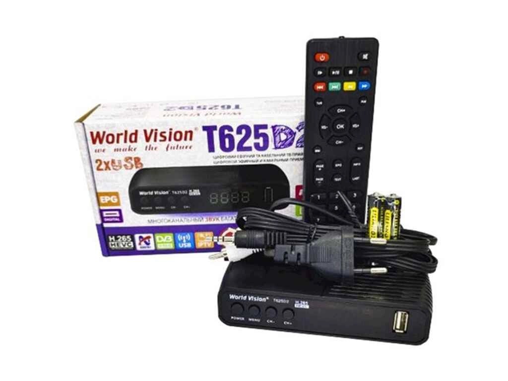 Тюнер Т2 T625D2IPTV ТМ World Vision від компанії Фортеця - фото 1