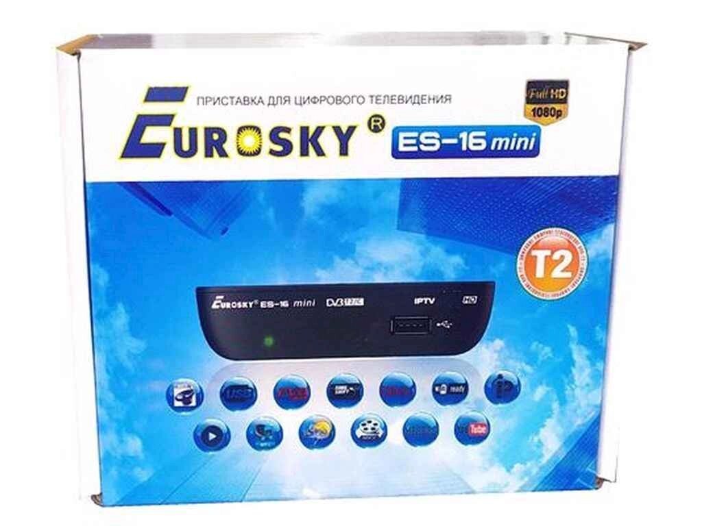 Тюнер Т2 тюнер Es-16miniIPTVYouTube ТМ Eurosky від компанії Фортеця - фото 1