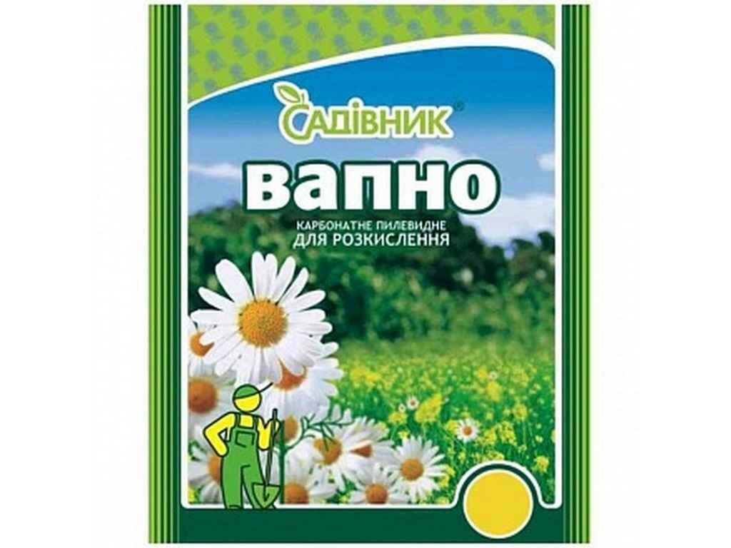 Вапно для розкислення грунту 5кг ТМ САДІВНИК від компанії Фортеця - фото 1