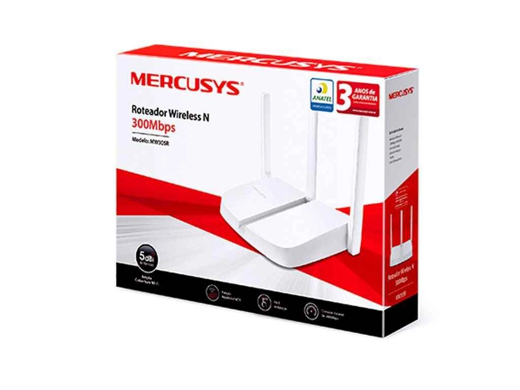 Wi-Fi роутер MW305R_V2 білий ТМ MERCUSYS від компанії Фортеця - фото 1