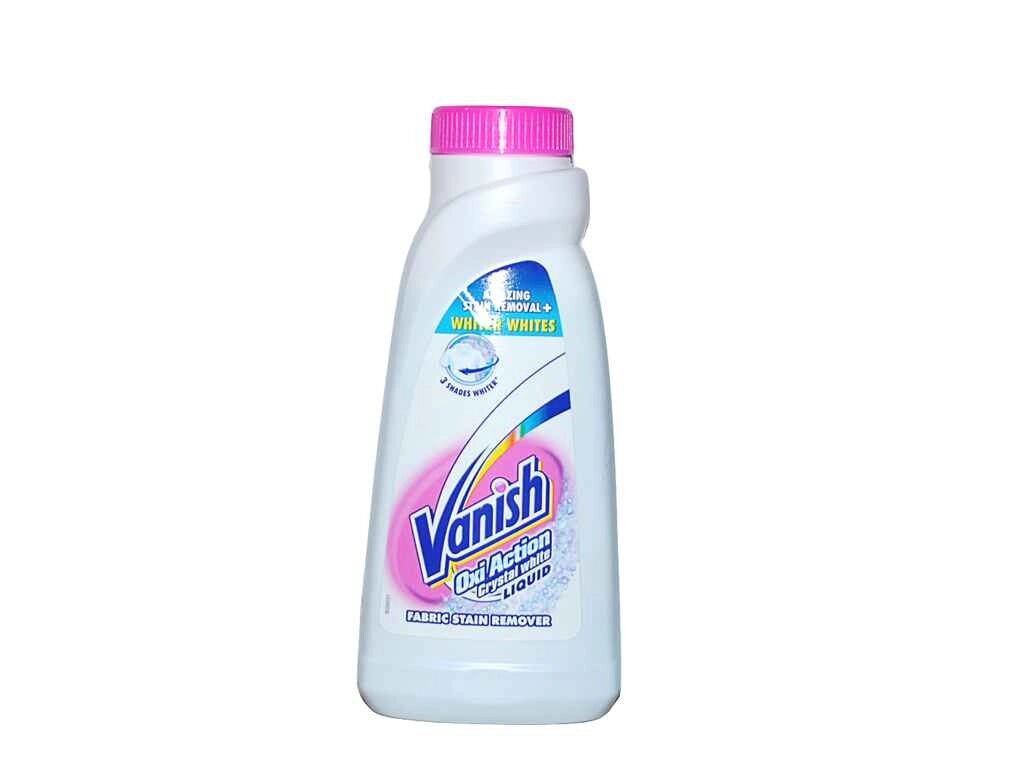 Засіб для видал. плям 450мл (Oxy Action Crystal White Liquid) ТМ VANISH від компанії Фортеця - фото 1