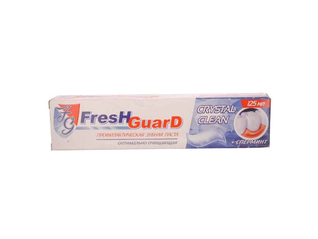 Зубна паста 125мл Crystal Clean ТМ FRESH GUARD від компанії Фортеця - фото 1