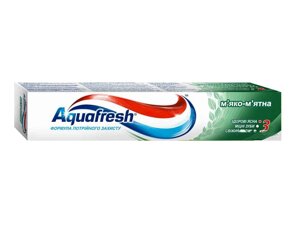 Зубна паста 50 мл (м'яко-м'ятна) тм aquafresh