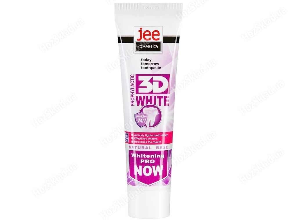 Зубна паста 50мл Профілактична Відбілювання (3D White) ТМ JEE COSMETICS від компанії Фортеця - фото 1