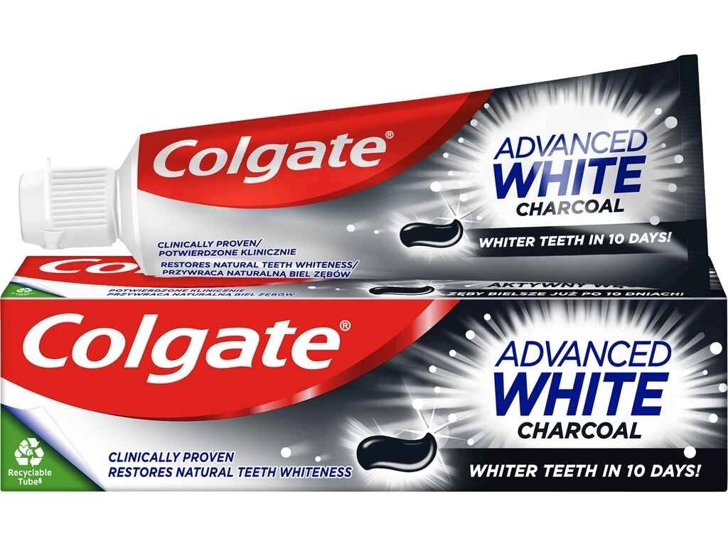 Зубна паста 75мл Advanced White Charcoal відбілююча з вугіллям ТМ Colgate від компанії Фортеця - фото 1