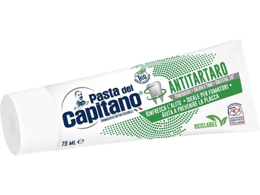 Зубна паста 75мл Antitartar toothpaste Проти зубного каменю ТМ Pasta del Capitano від компанії Фортеця - фото 1