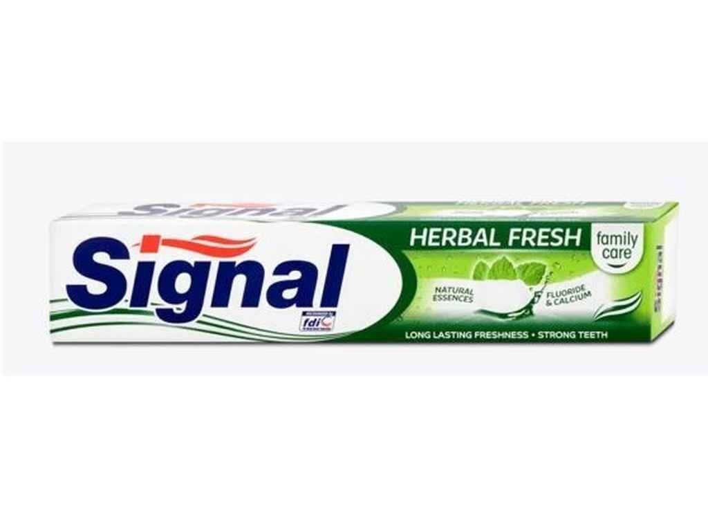 Зубна паста Herbal Fresh 75мл ТМ Signal від компанії Фортеця - фото 1