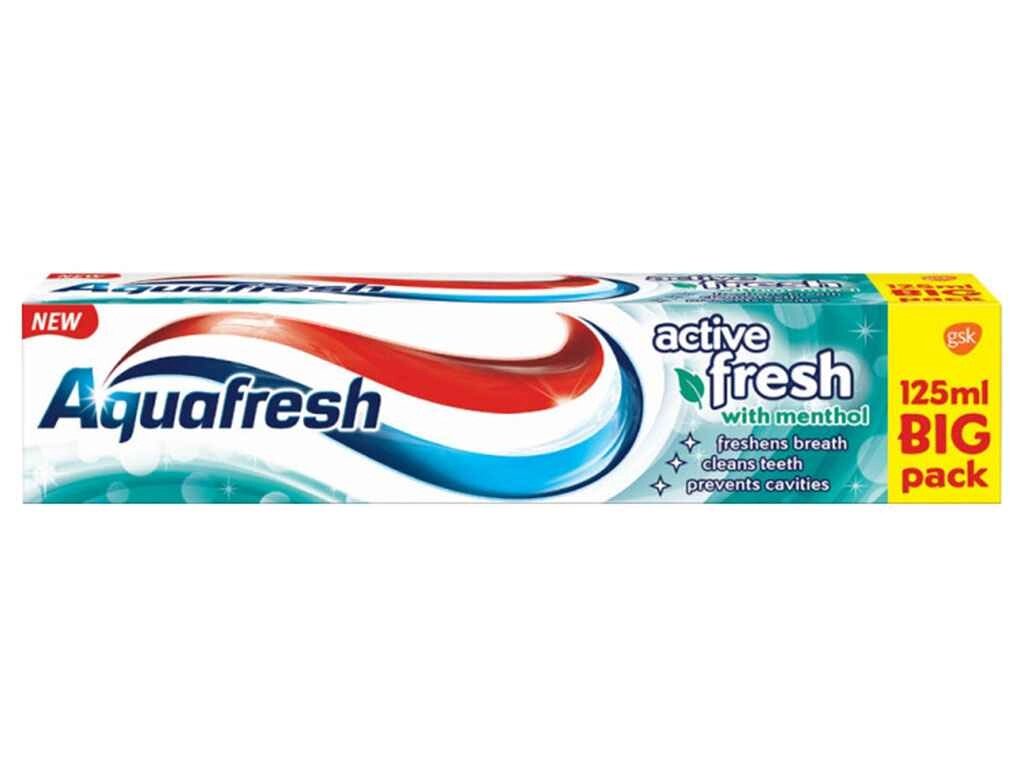 Зубна паста Заряд свіжості 125 мл ТМ Aquafresh від компанії Фортеця - фото 1