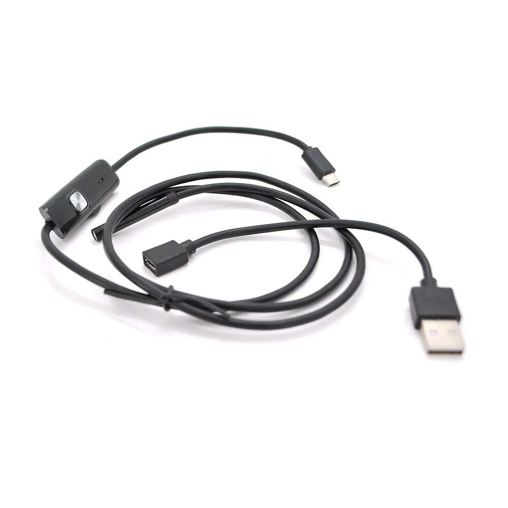 2  In 1 MicroUSB/PC HD ендоскоп YT-En-2SW м'який провід, 1м від компанії Price Killer - фото 1