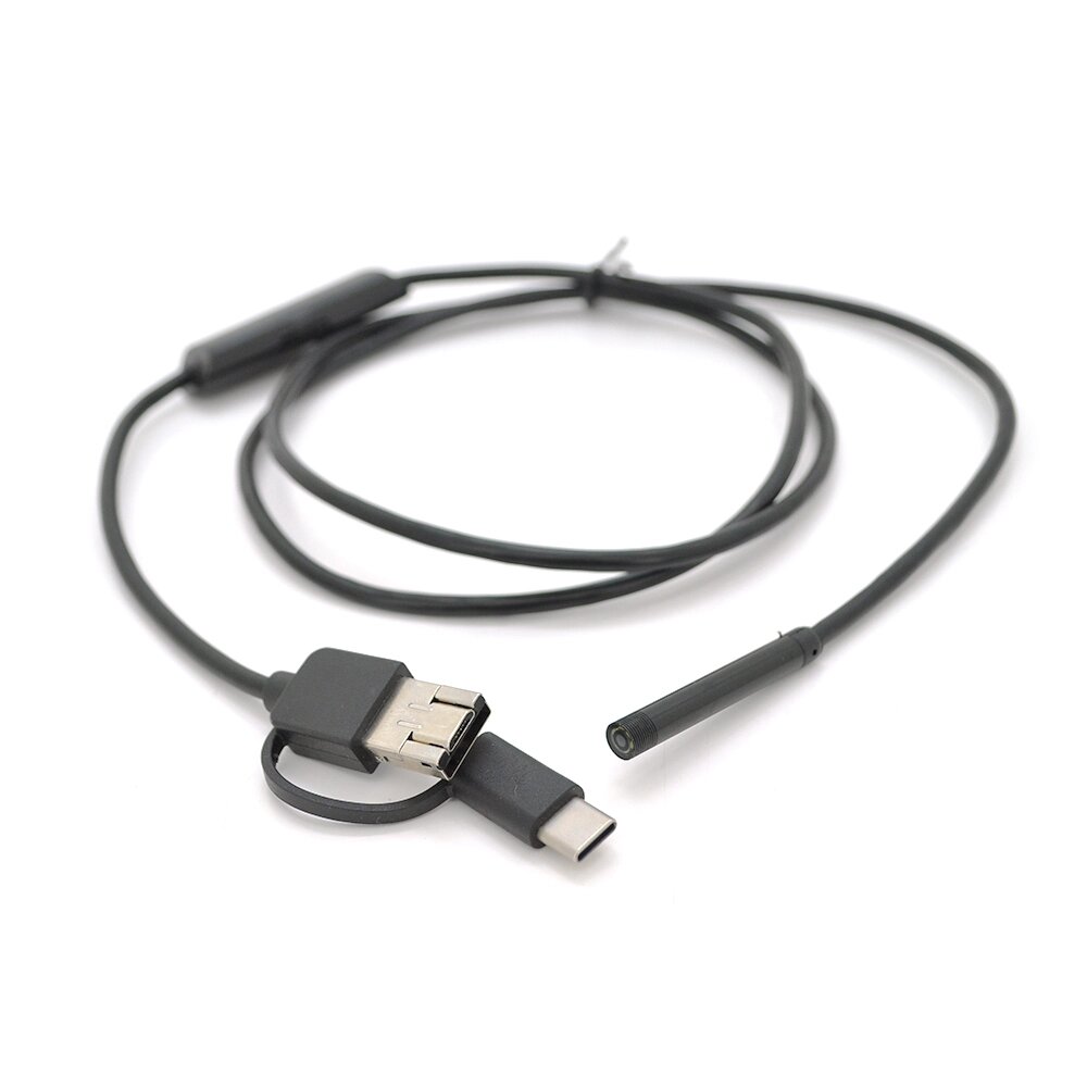 3  In 1  TYPE-C/MicroUSB/PC HD ендоскоп, м'який провід, 1м від компанії Price Killer - фото 1