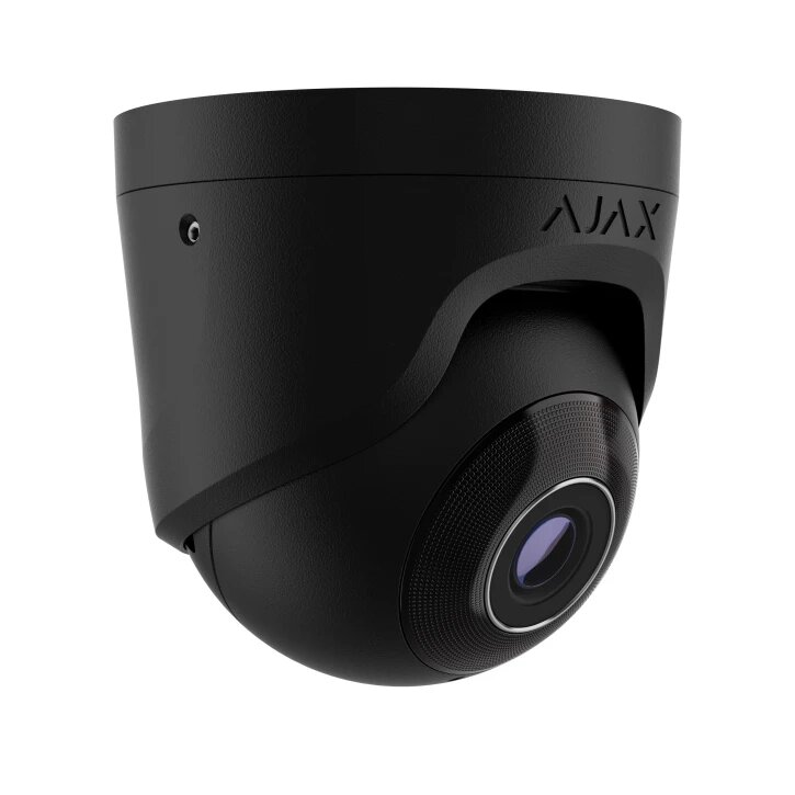 5 Mp дротова охоронна IP-камера Ajax TurretCam (5 Mp/2.8 mm) Black від компанії Price Killer - фото 1