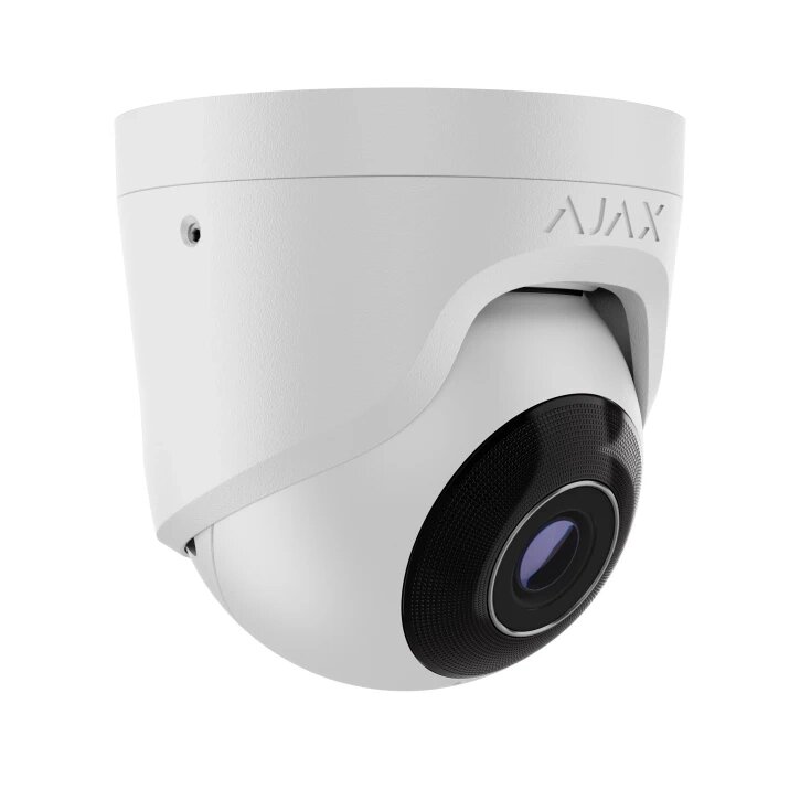 5 Mp дротова охоронна IP-камера Ajax TurretCam (5 Mp/2.8 mm) White від компанії Price Killer - фото 1