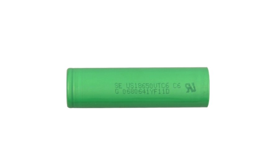 Акумулятор 18650 Li-Ion Sony US18650VTC6, 3000mAh, 20A, 4.2/3.6/2.5V, GREEN, 2 шт в упаковці, ціна за 1 шт від компанії Price Killer - фото 1