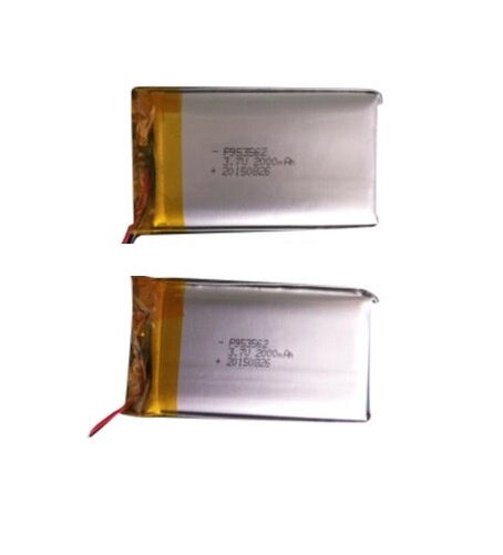 Акумулятор 3,7V 2000mAh 2-pin для Ajax Hub, Hub 2 (2G), Rex від компанії Price Killer - фото 1