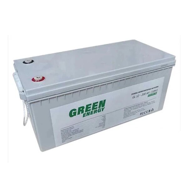 Акумуляторна батарея Gel Battary 200-12 GEL 12V 200 Ah ( ( 522 х 240 х 219 ), 56 kg Q1/18 від компанії Price Killer - фото 1