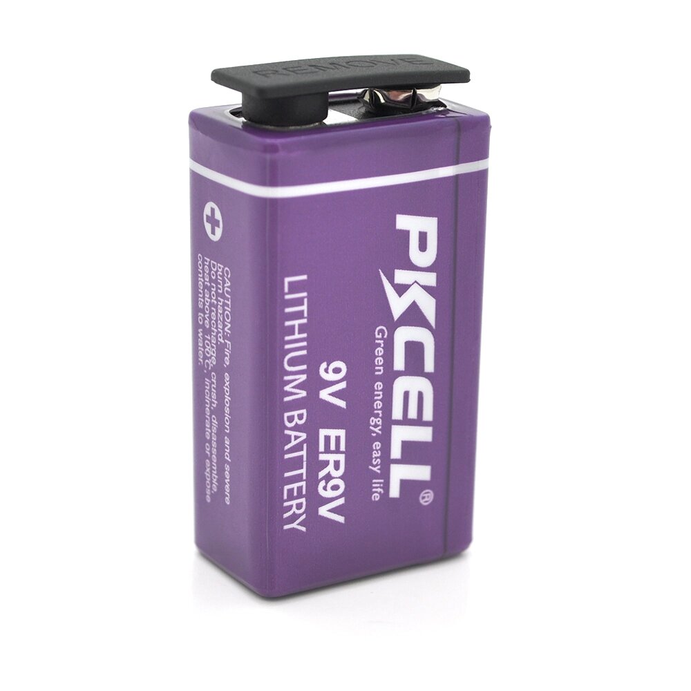 Батарейка літій-тіонілхлоридна PKCELL LiSOCL2 battery, ER9V 1200mAh 3.6V, OEM Q60/240 від компанії Price Killer - фото 1