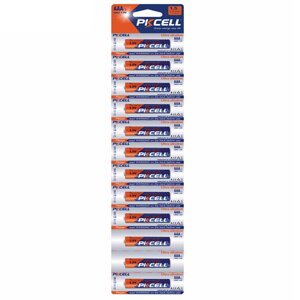Батарейка сольова PKCELL 1.5V AAA/R03, 12 штук в блістері ціна за блістер, Q10/60