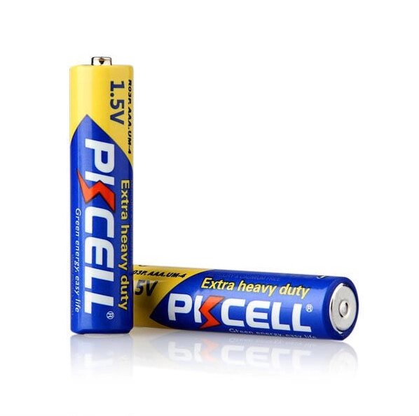 Батарейка сольова PKCELL 1.5V AAA/R03, 2 штуки в блістері ціна за блістер, Q12/144 від компанії Price Killer - фото 1