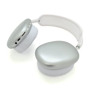 Бездротові Bluetooth навушники Macaron P9, Silver