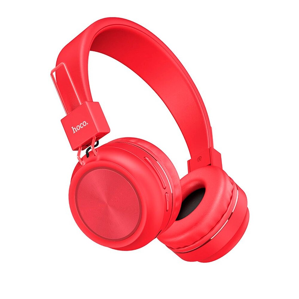 Бездротові Bluetooth навушники HOCO W25, Red, Blister від компанії Price Killer - фото 1