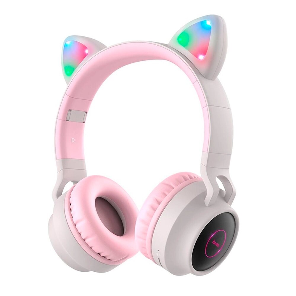 Бездротові Bluetooth навушники HOCO W27, Pink/Gray, Box від компанії Price Killer - фото 1