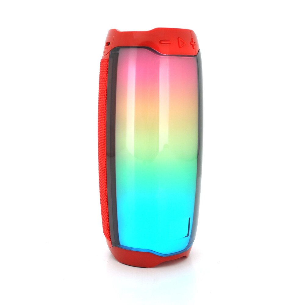 Бездротовий Bluetooth динамік PULSE 4 LED, 10W, 4000mAh, дистанція-10m, Red, Corton BOX від компанії Price Killer - фото 1