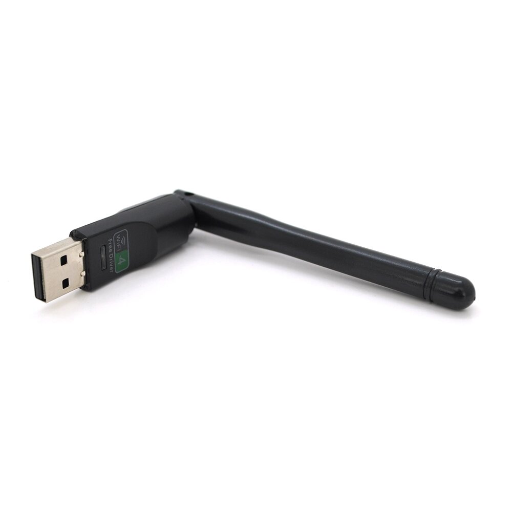 Бездротовий мережевий адаптер з антеною 10см Wi-Fi-USB LV/CL-UW07BT - 8723DU, 802.11bgn, 150MB, 2.4 GHz, від компанії Price Killer - фото 1