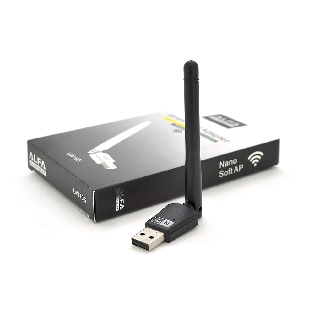 Бездротовий мережевий адаптер з антеною 10см Wi-Fi-USB LV-UW10SRK - 8188, 802.11bgn, 150MB, 2.4 GHz, від компанії Price Killer - фото 1