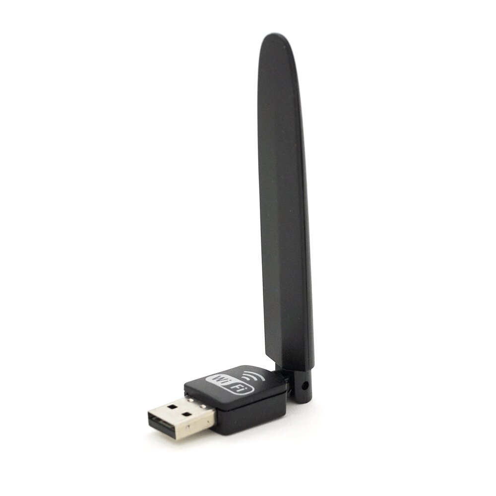 Бездротовий мережевий адаптер з антеною 10см Wi-Fi-USB LV-UW11 -2DB 7601, 802.11bgn, 150MB, 2.4 GHz, від компанії Price Killer - фото 1