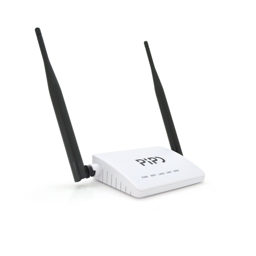 Бездротовий Wi-Fi Router PiPo PP325 300MBPS з двома антенами 2*5dbi, Box від компанії Price Killer - фото 1