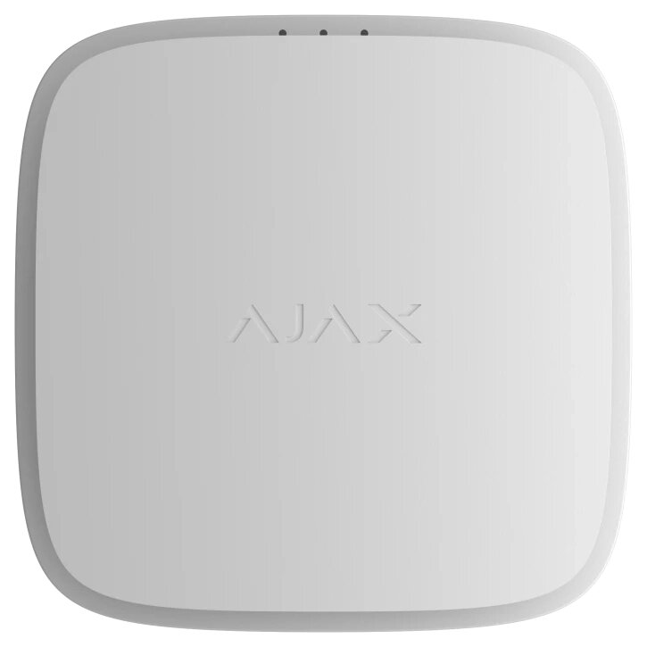 Безпровідний адресний пожежний сповіщувач тепловий Ajax EN54 FireProtect (Heat) Jeweller White від компанії Price Killer - фото 1