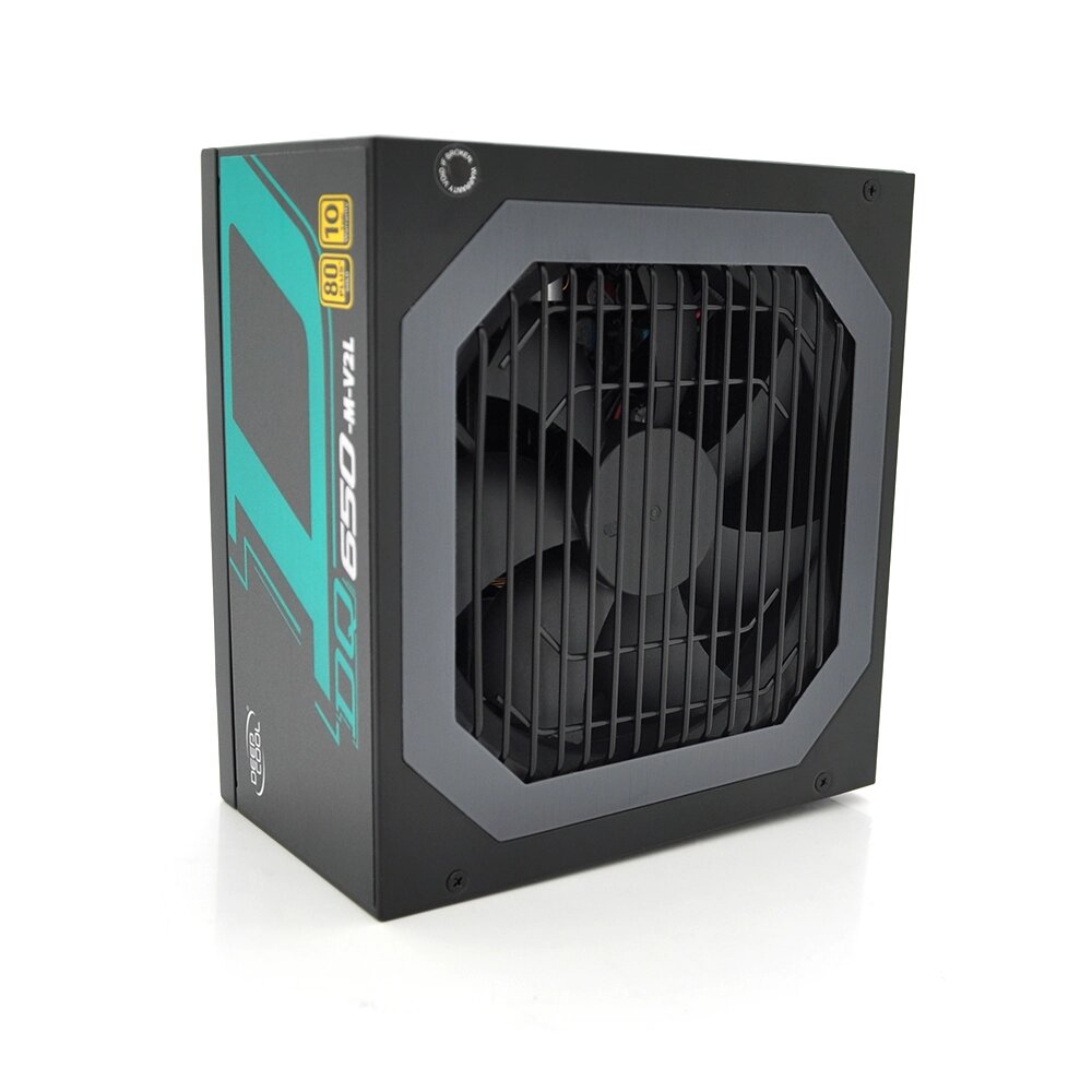 Блок живлення DeepCool DQ650-M-V2L 80PLUS Gold 650W, 12cm + кабель живлення, Black, 15014086mm, Box від компанії Price Killer - фото 1