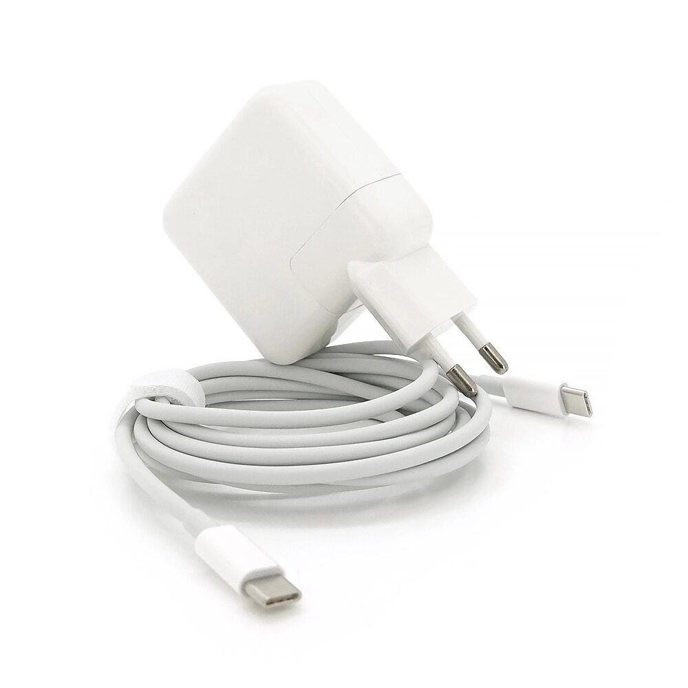 Блок живлення MERLION для ноутбука Apple AE30 USB-C 20.3V 1,5A (30 Вт ) від компанії Price Killer - фото 1