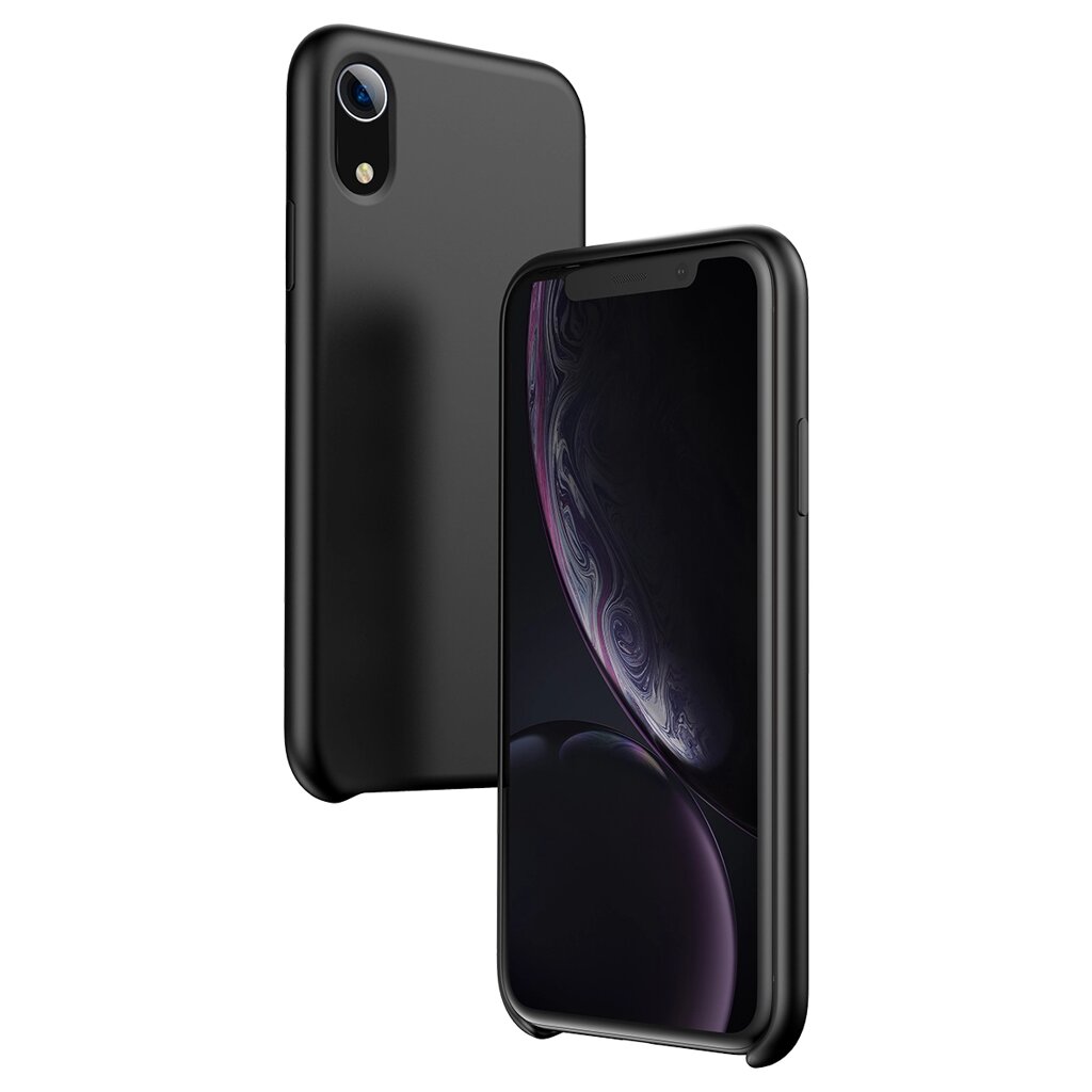 Чехол Baseus для iPhone XR Original LSR Black (WIAPIPH61-ASL01) від компанії Price Killer - фото 1