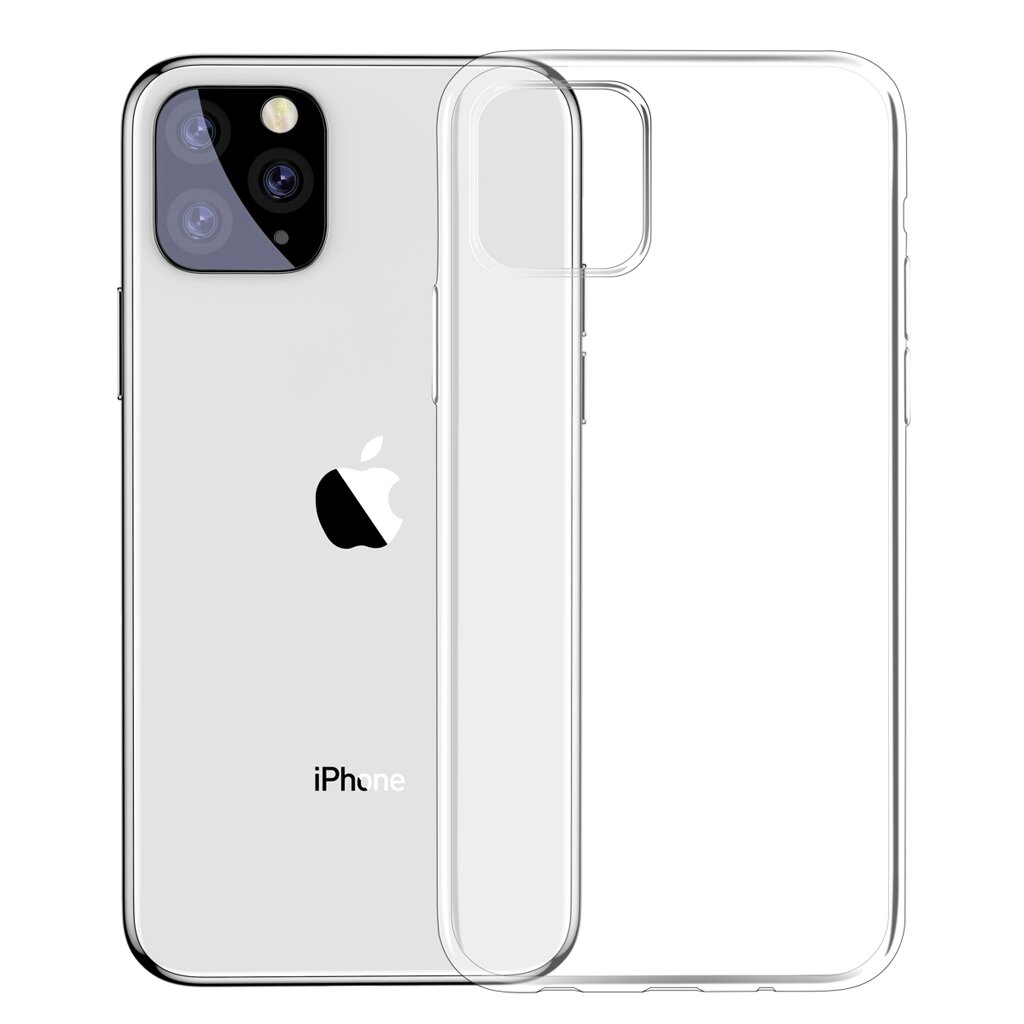 Чохол Baseus для iPhone 11 Pro Max Simplicity Прозорий (ARAPIPH65S-02) від компанії Price Killer - фото 1