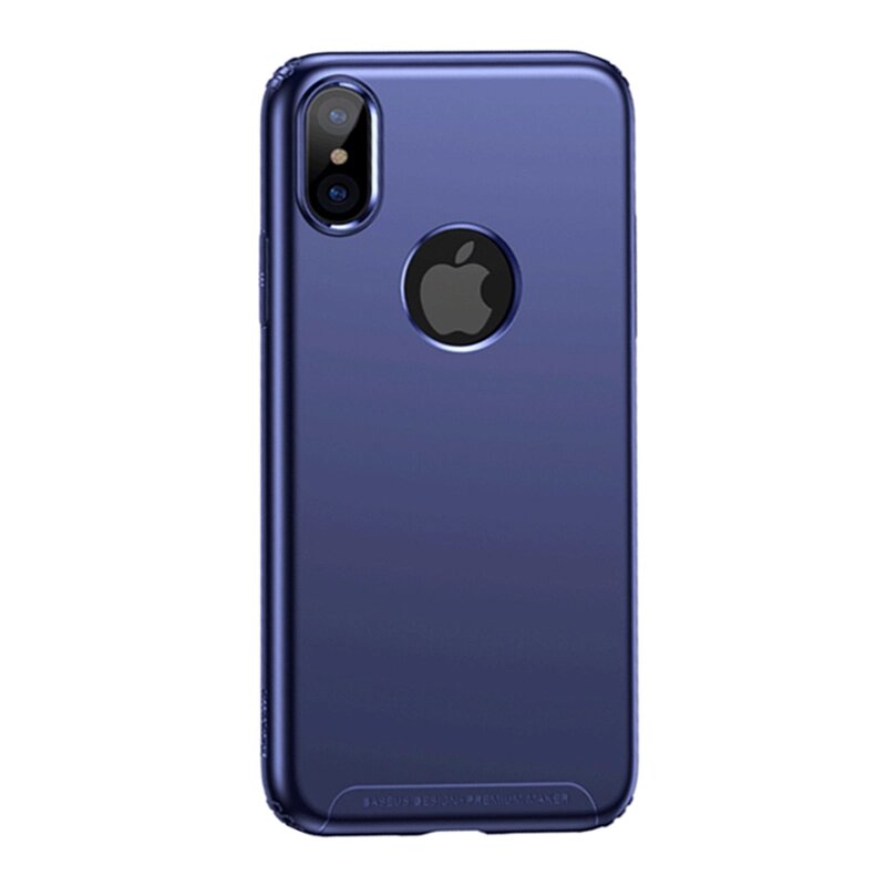 Чохол Baseus для iPhone X/X Soft Case Blue (WIAPIPHX-SJ03) від компанії Price Killer - фото 1