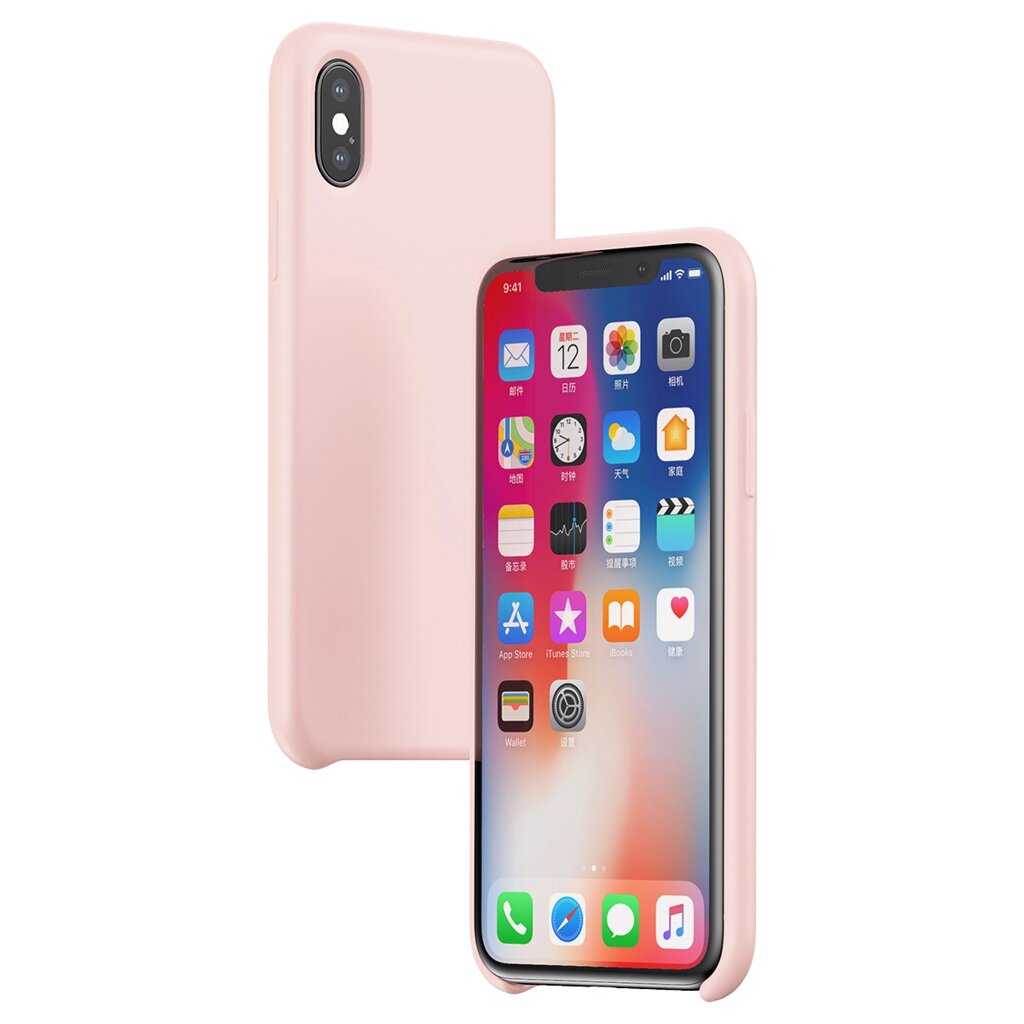 Чохол Baseus для iPhone X/Xs Original LSR Powder (WIAPIPHX-SL04) від компанії Price Killer - фото 1