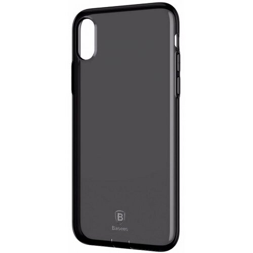 Чохол Baseus для iPhone X/Xs Pluggy TPU Transparent Black (ARAPIPHX-A01) від компанії Price Killer - фото 1