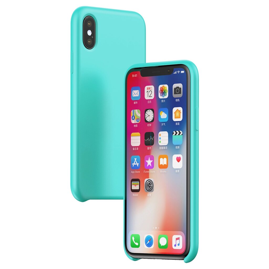 Чохол Baseus для iPhone Xs Max Original LSR Tiffany (WIAPIPH65-ASL03) від компанії Price Killer - фото 1