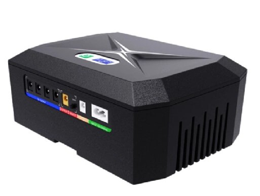 ДБЖ UPS-60W/18 DCP-60W-17 для роутерів/комутаторів/PON, 9/12V*3, 17600мAh (8*2200MAh), Black, BOX від компанії Price Killer - фото 1