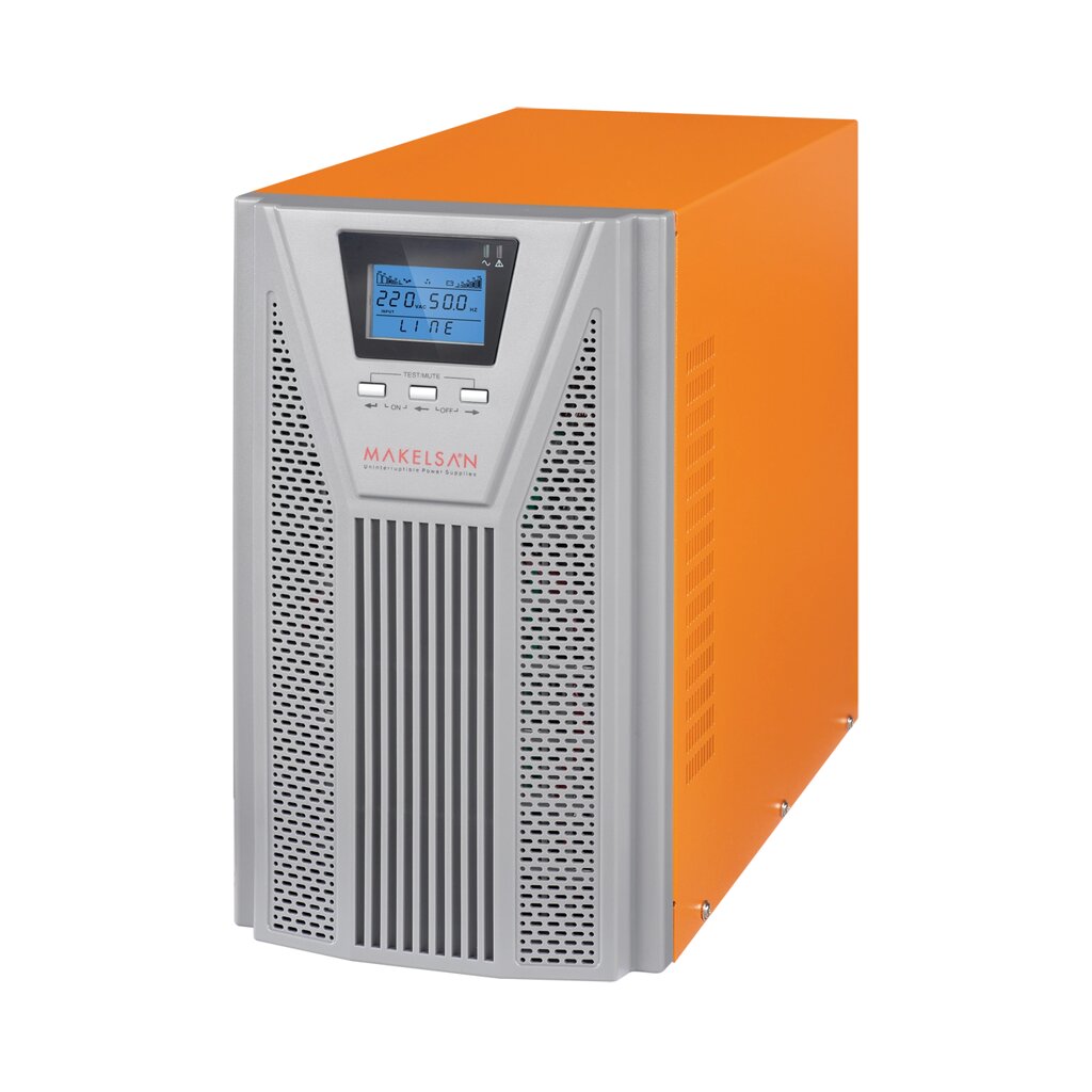 ДБЖ з правильною синусоїдою ONLINE MAKELSAN PowerPack Se-2kVA-LCD, 2000VA ( 1800Вт ), 48В, Вбудована батарея 12V 7Ah х 4  від компанії Price Killer - фото 1