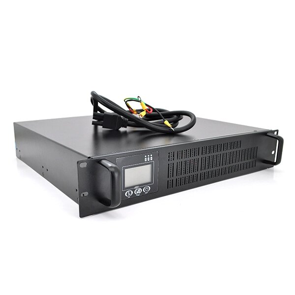 ДБЖ з правильною синусоїдою ONLINE Ritar RT-1KL-LCD, RACK 1000VA (900Вт), 36В, Струм макс. 5A під зовнішній АКБ від компанії Price Killer - фото 1