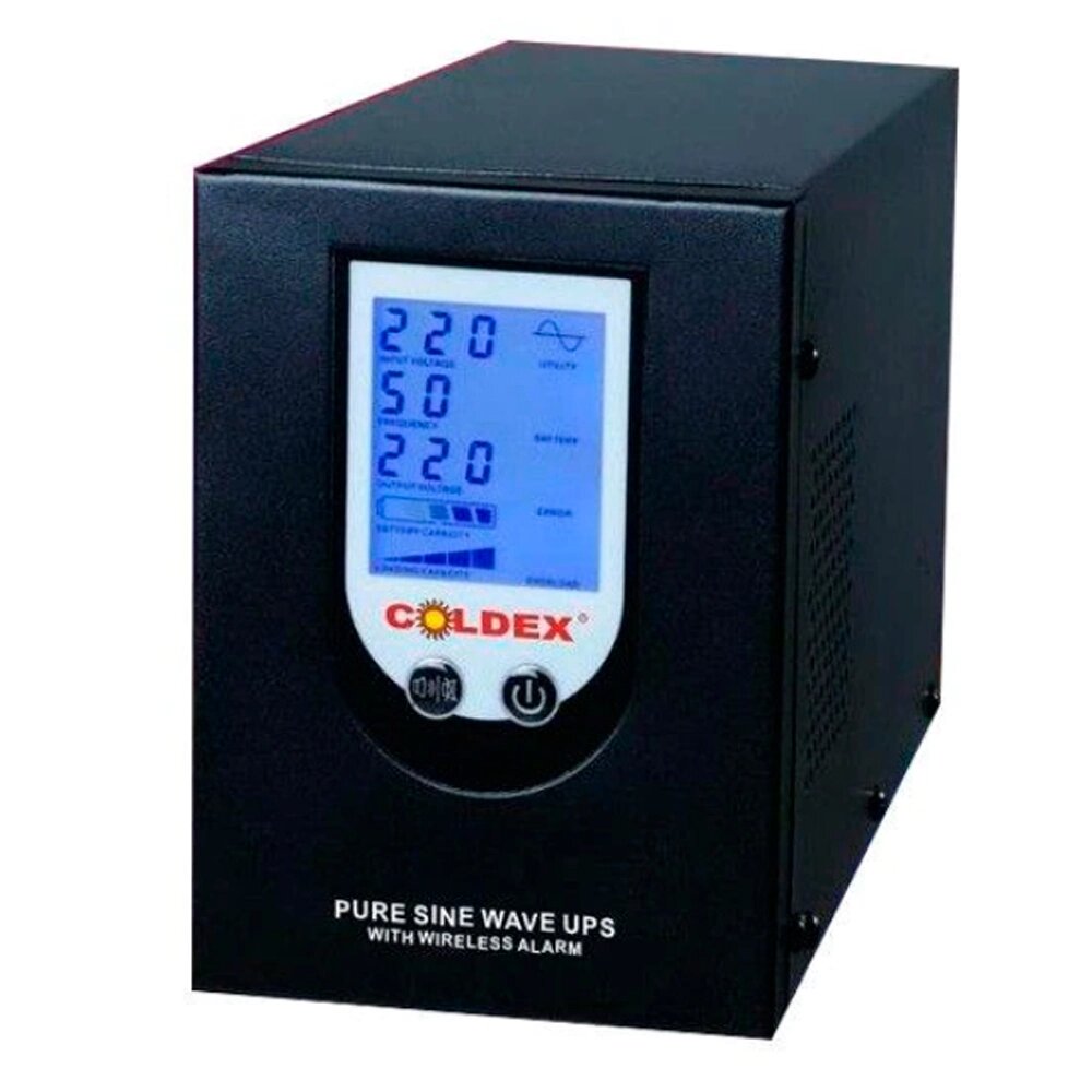 ДБЖ з правильною синусоїдою PSW-Coldex-800VA (500W), 12V + wireless alarm Q2 від компанії Price Killer - фото 1