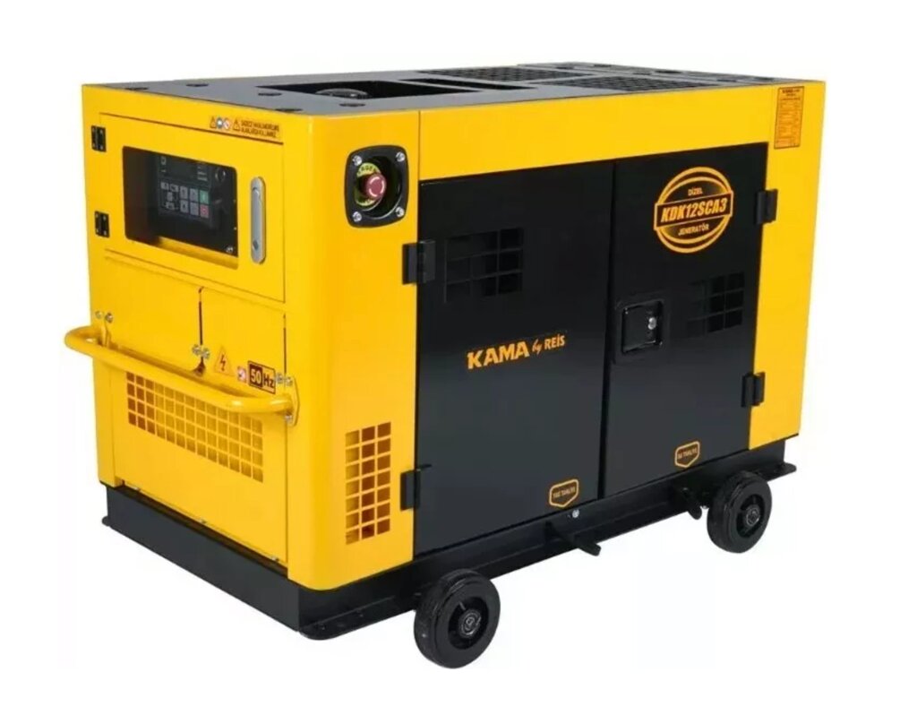 Генератор дизельний KDK12SC, 12KVA, однофазний 230V, Water COOL, об'єм 26л від компанії Price Killer - фото 1