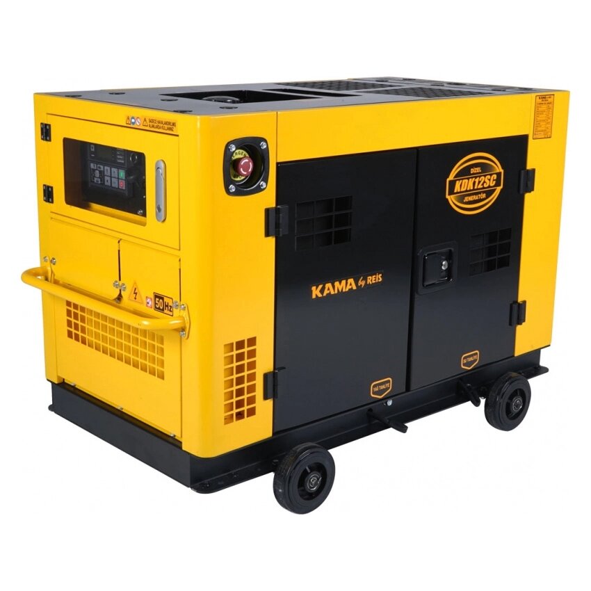 Генератор дизельний KDK12SC3, трифазний 230/400V, 50Hz, 12KVA, Water COOL, обсяг 26л від компанії Price Killer - фото 1