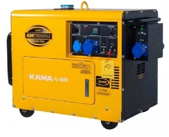 Генератор дизельний KDK7500SCA, 6.9KVA, однофазний 230V від компанії Price Killer - фото 1